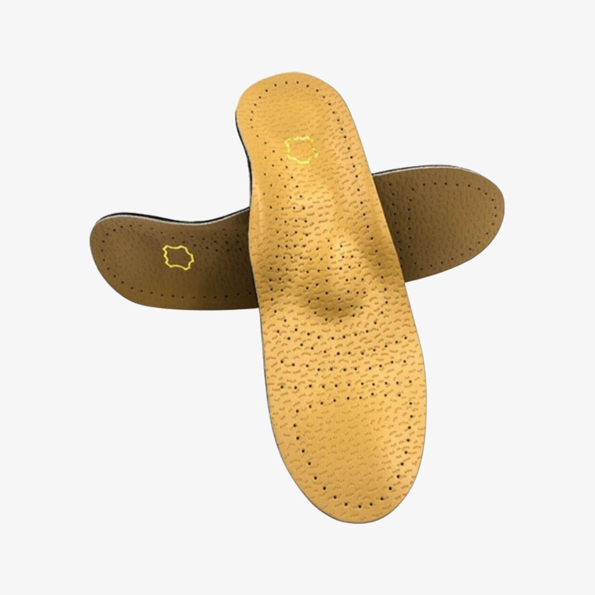 Tunt ortopediskt skoinlägg i läder