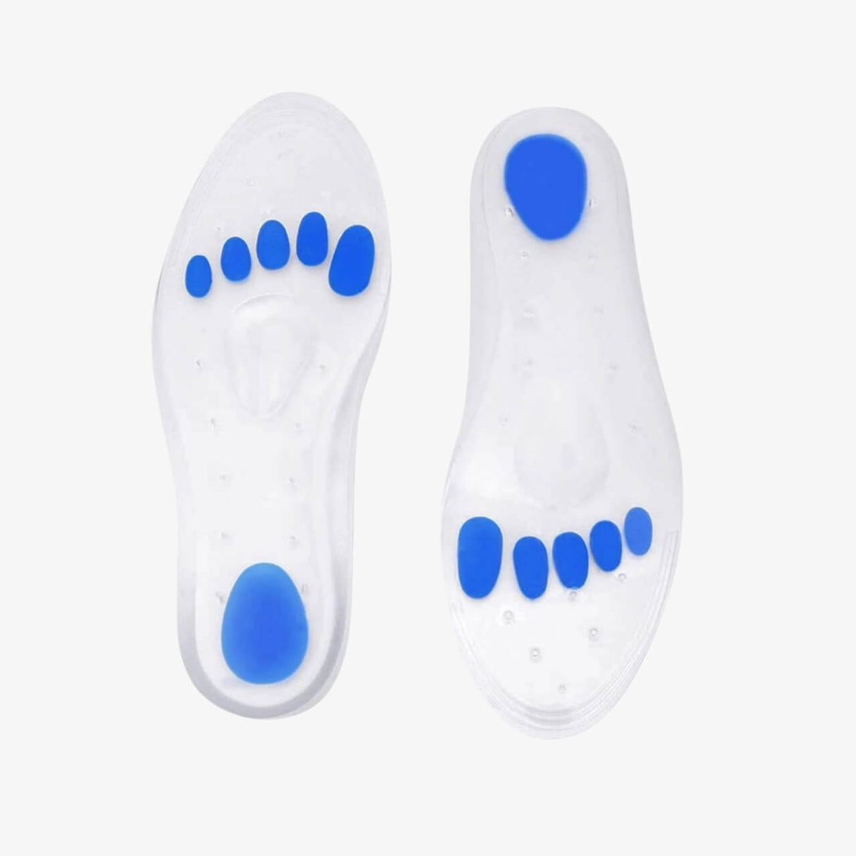 Skoinlägg i mjukt silikon med pelott