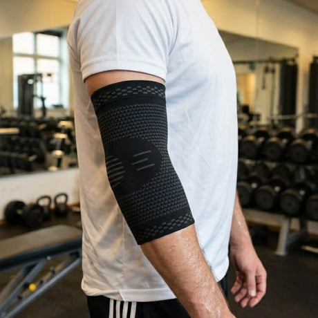 Active armbågsstöd kompression