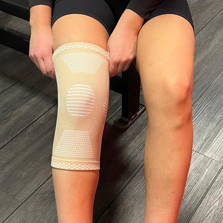 Active knäskydd kompression