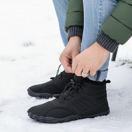 Barfotaskor Vinter med Värmande Foder