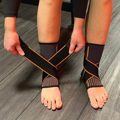 Fotledsstöd med justerbart band