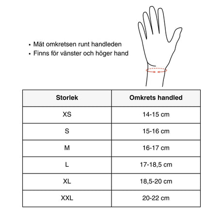 Manu 3D Pollex handledsstöd med tumstöd