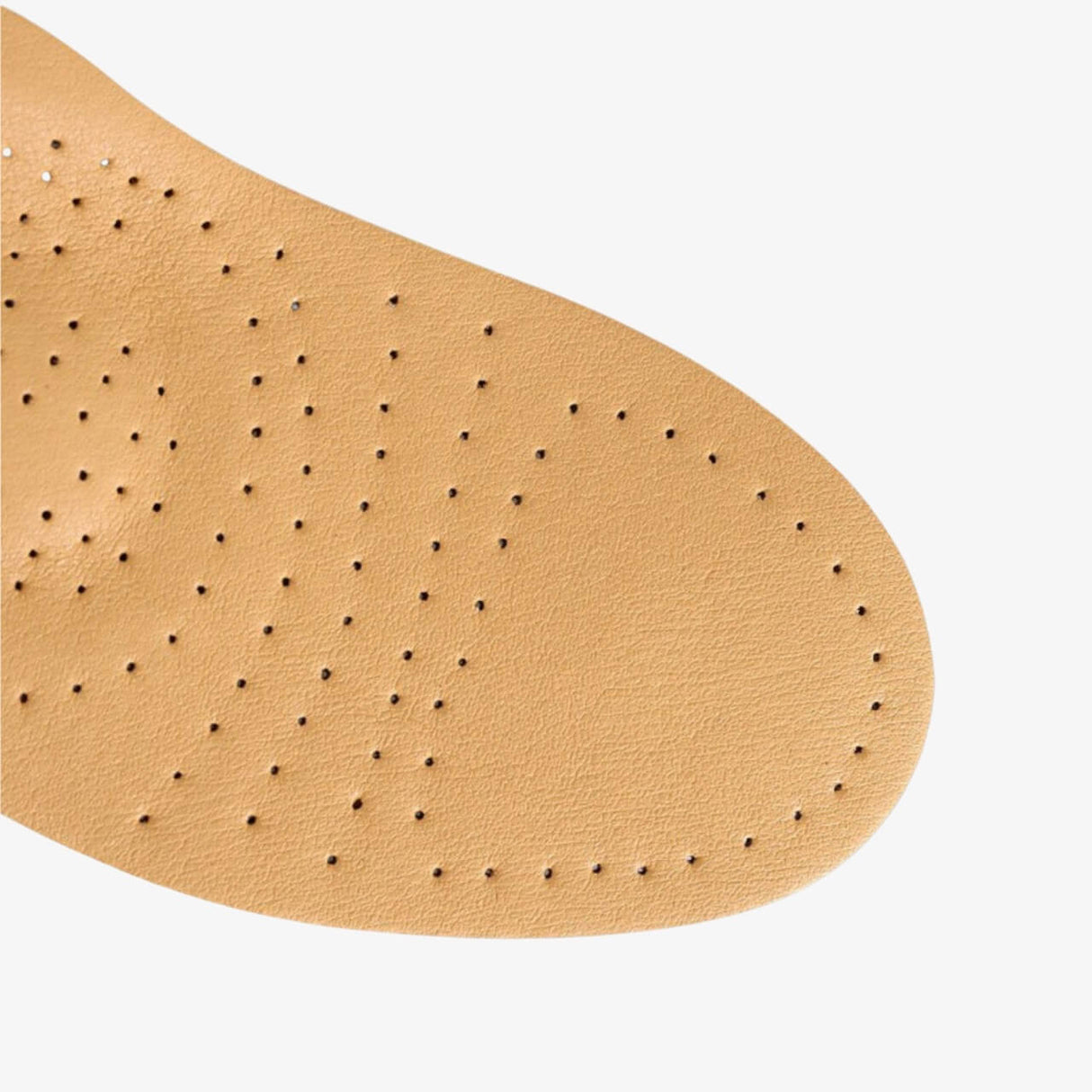 Tunt ortopediskt skoinlägg i läder