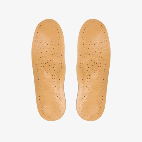 Tunt ortopediskt skoinlägg i läder