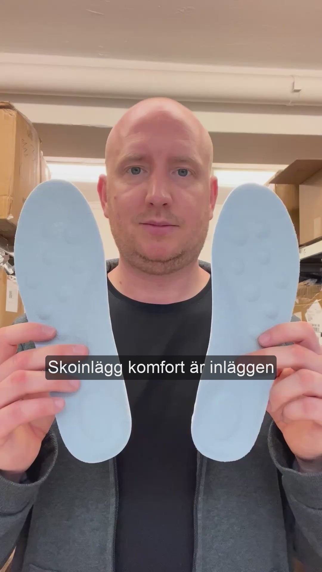 Skoinlägg komfort