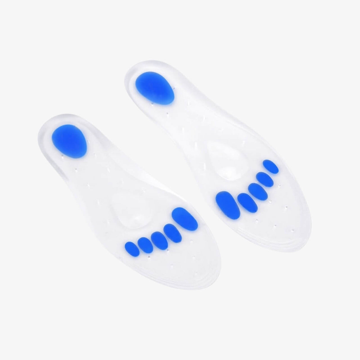 Skoinlägg i mjukt silikon med pelott