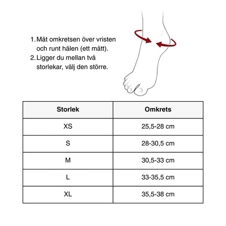 Fotledsstöd Malleo Sprint