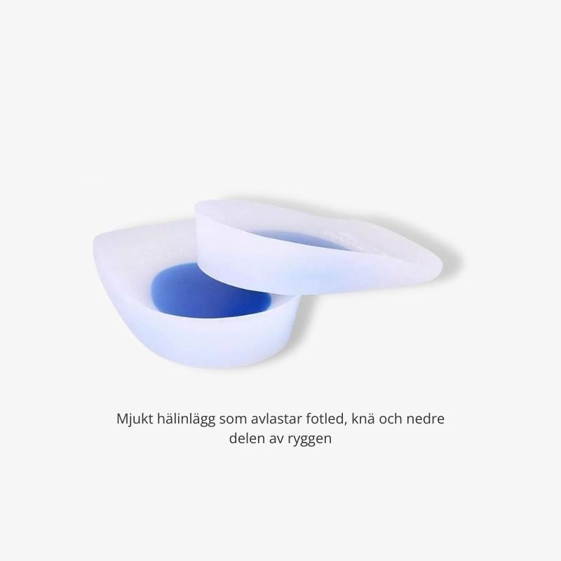 Hälinlägg medicinskt silikon bakifrån och från sidan