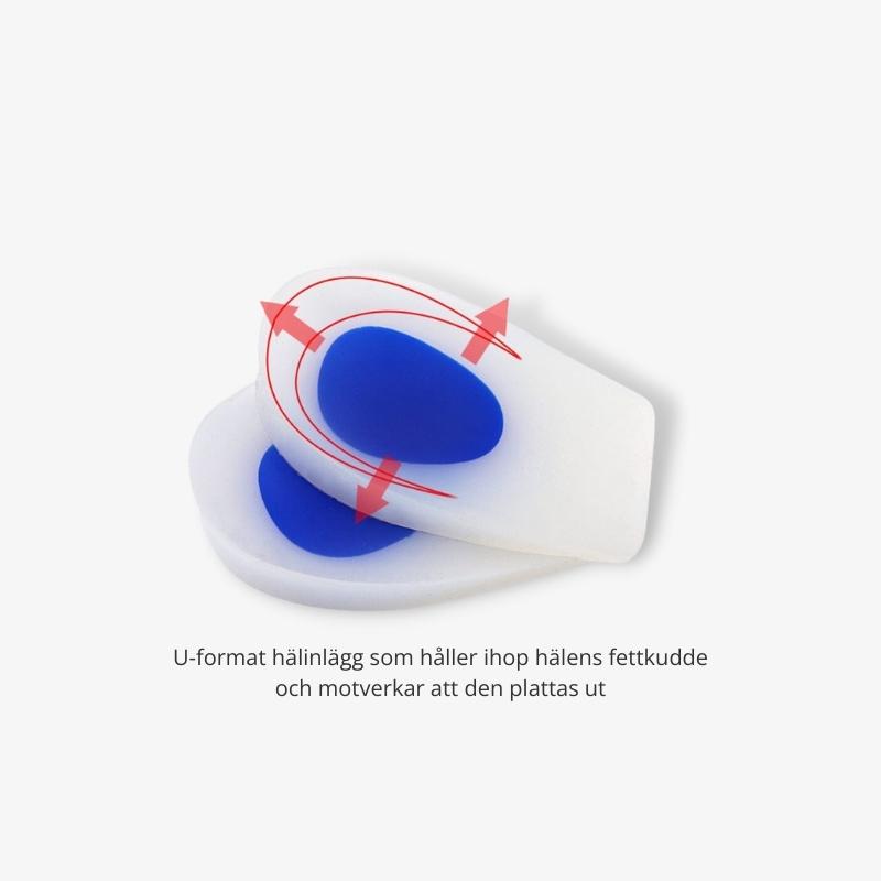 Hälinlägg medicinskt silikon från sidan