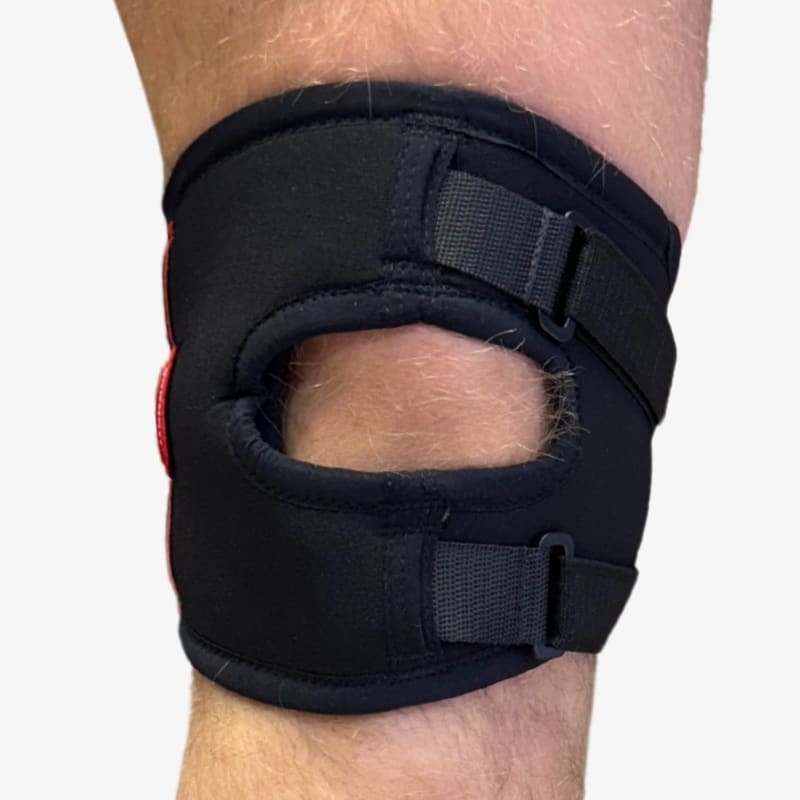 knaskalsstod - genu carezza patella stabilizer framsida Knäskålsstöd Genu Carezza Patella Stabilizer