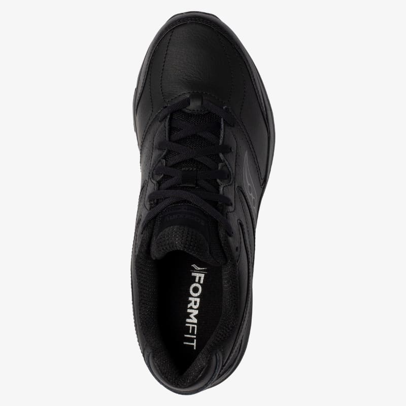 saucony-integrity-walker-3-wide-herr-svart-ovanifran Saucony Integrity Walker 3 Wide Herr