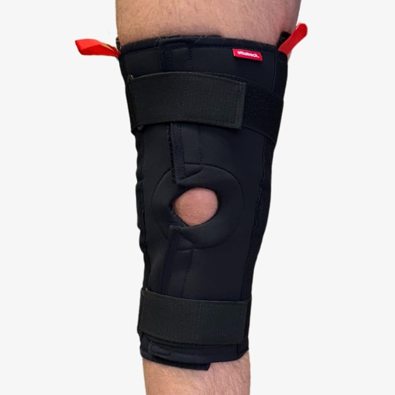 stabiliserande knaskydd - genu direxa wraparound framsida Stabiliserande knäskydd Genu Direxa Wraparound
